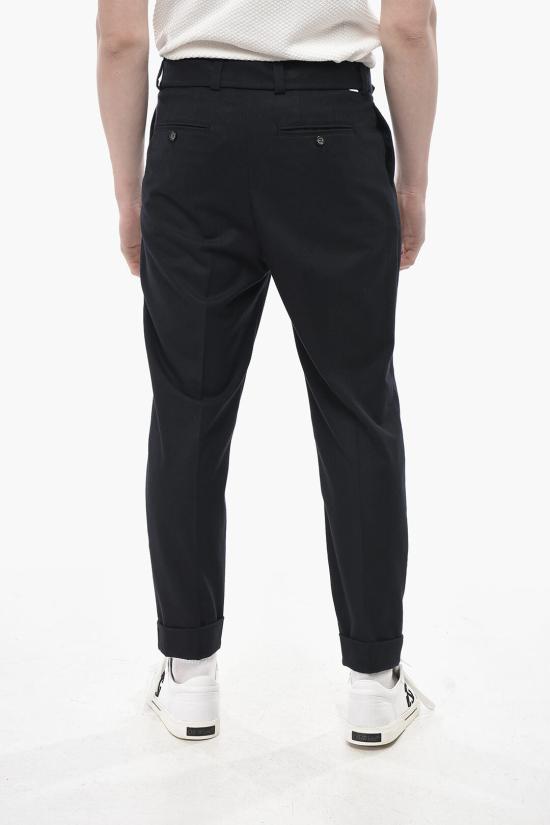  파올로페코라 스트레이트 팬츠 24IC1M0B05351348488 Blue - PAOLO PECORA