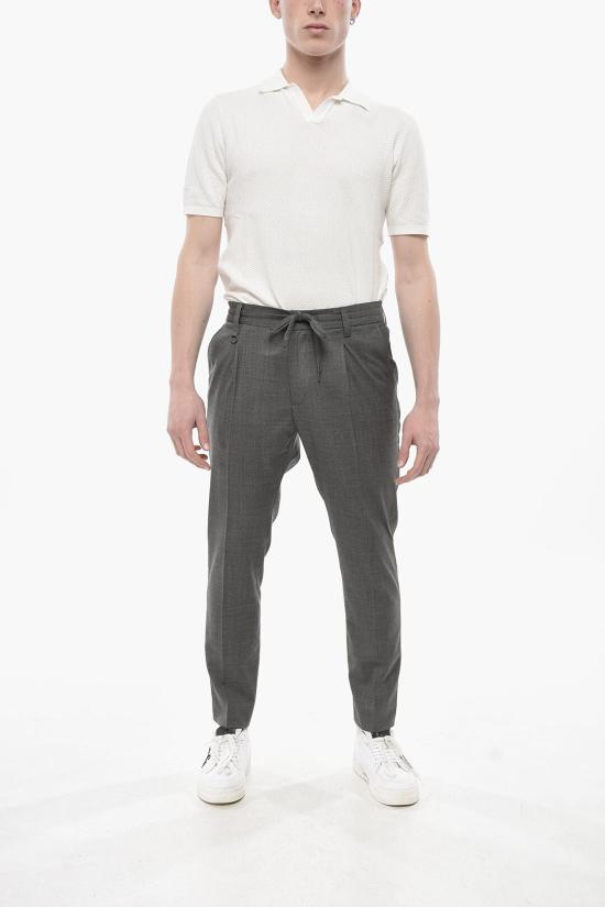  파올로페코라 치노 팬츠 24IC1M0B01230578995 Gray - PAOLO PECORA