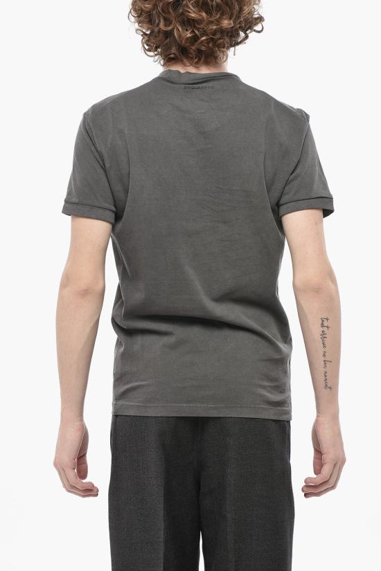  디스퀘어드2 반팔 티셔츠 S74GD0204 S20694 816 Gray - DSQUARED2