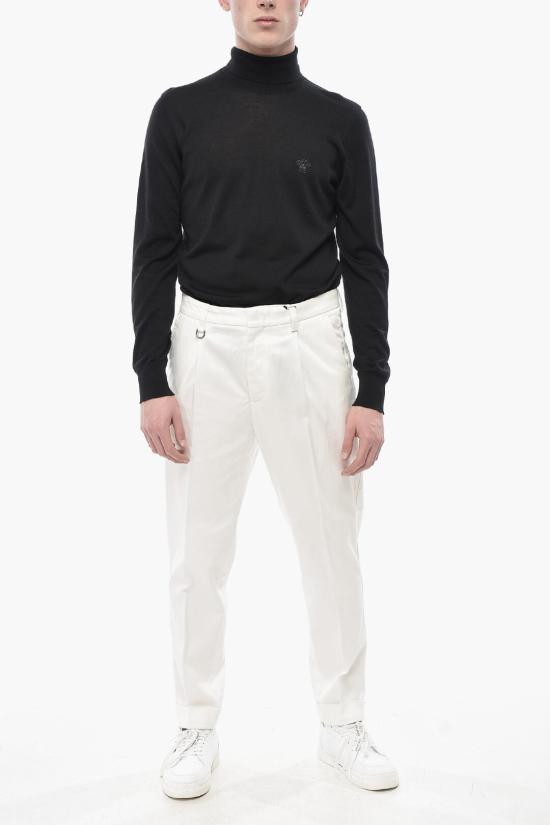  파올로페코라 치노 팬츠 24IC1M0B12651831102 White - PAOLO PECORA