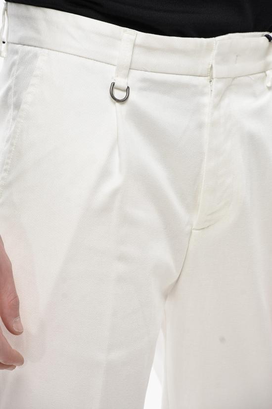  파올로페코라 치노 팬츠 24IC1M0B12651831102 White - PAOLO PECORA