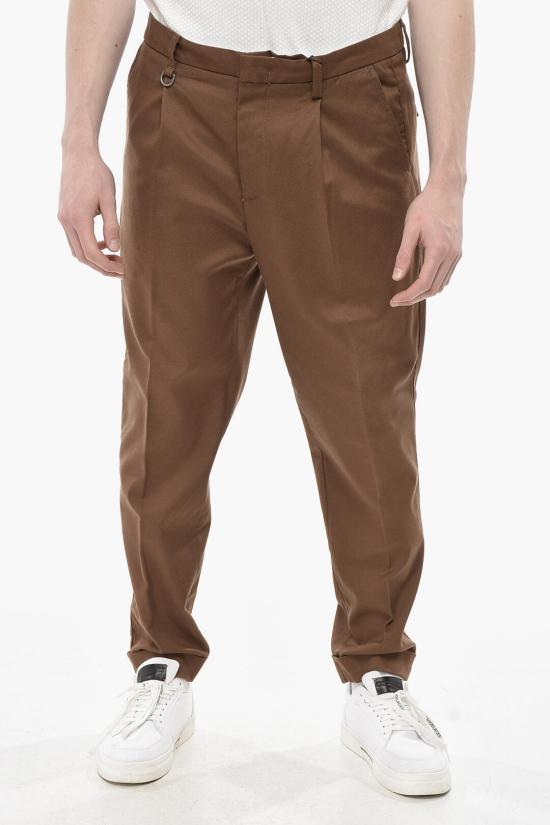  파올로페코라 치노 팬츠 24IC1M0B12651831181 Brown