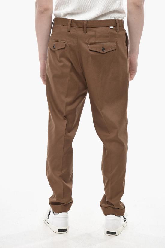  파올로페코라 치노 팬츠 24IC1M0B12651831181 Brown - PAOLO PECORA