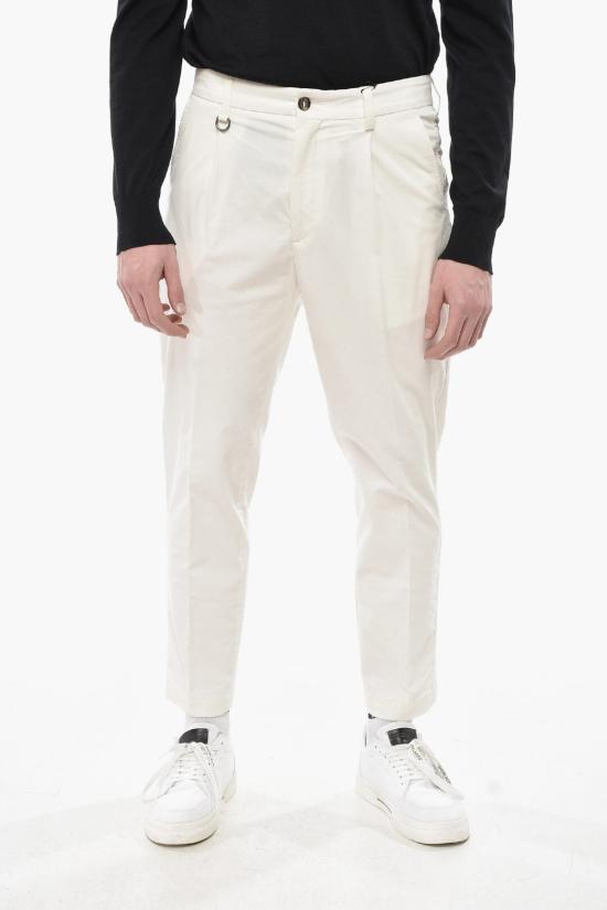  파올로페코라 치노 팬츠 24IC1M0B12201631102 White