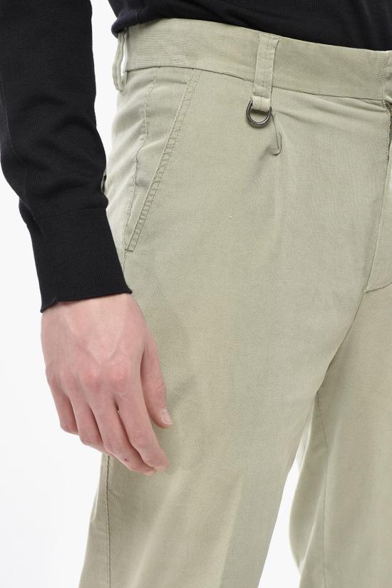  파올로페코라 치노 팬츠 24IC1M0B12201635636 Green - PAOLO PECORA