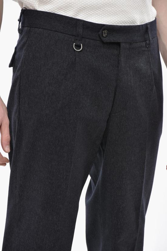  파올로페코라 스트레이트 팬츠 24IC1M0B06201626688 Blue - PAOLO PECORA