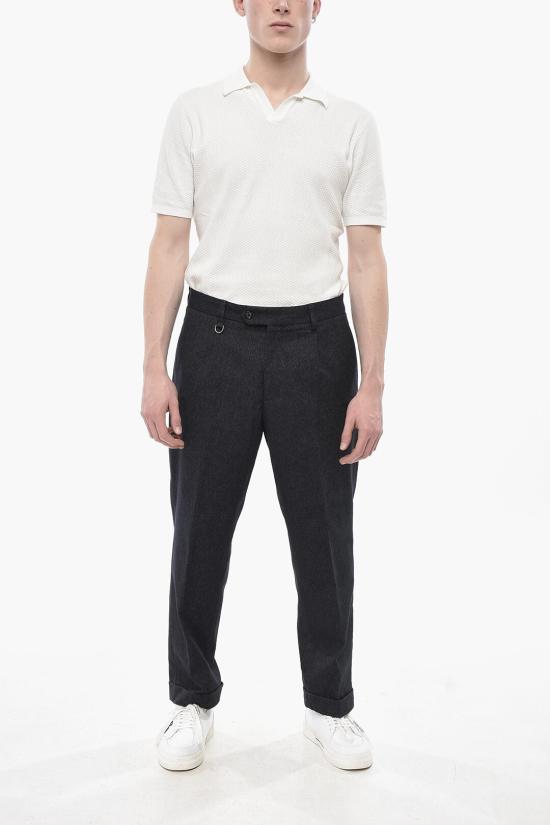  파올로페코라 스트레이트 팬츠 24IC1M0B06201626688 Blue - PAOLO PECORA