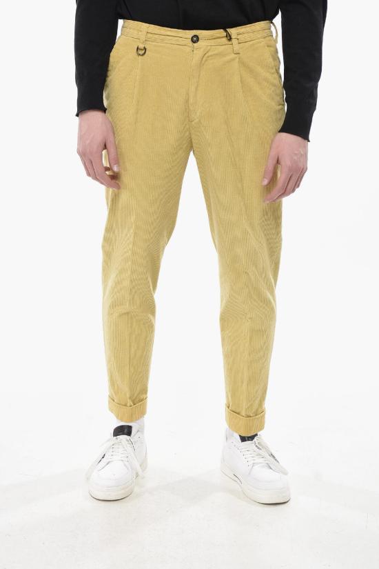  파올로페코라 치노 팬츠 24IC1M0B123T0013224 Yellow