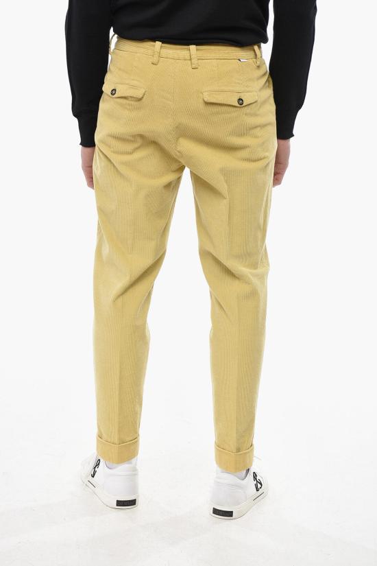  파올로 페코라 치노 팬츠 24IC1M0B123T0013224 Yellow - PAOLO PECORA