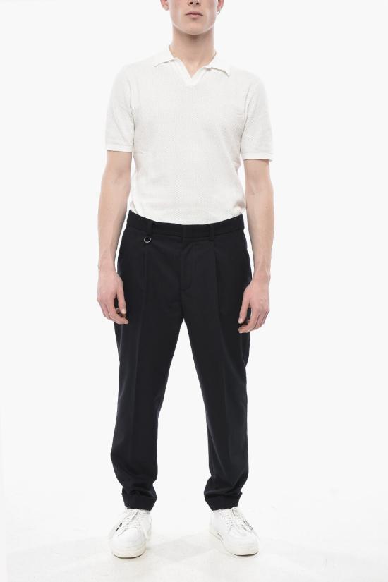  파올로페코라 스트레이트 팬츠 24IC1M0B12951346685 Blue - PAOLO PECORA MILANO