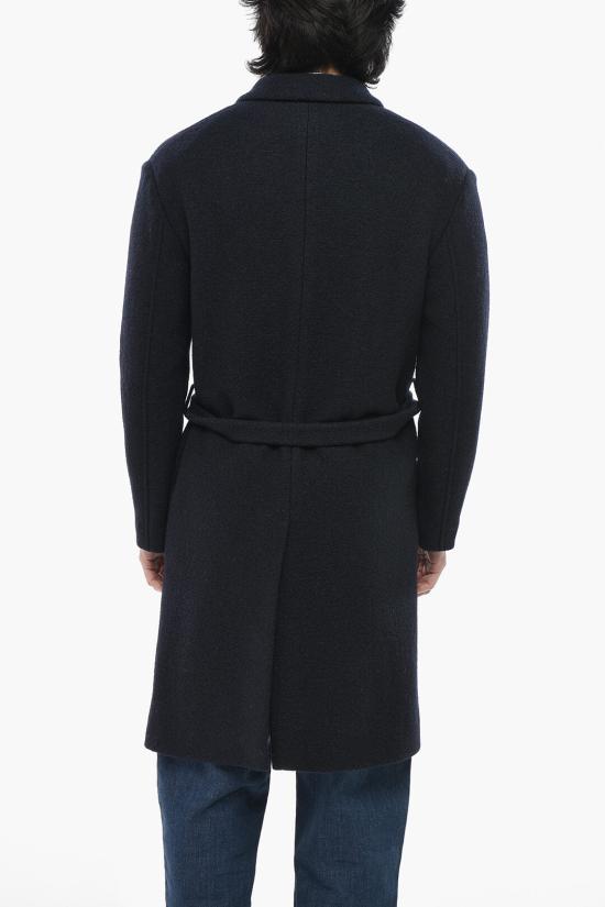  파올로 페코라 코트 24IC1M0N01146066685 Blue - PAOLO PECORA