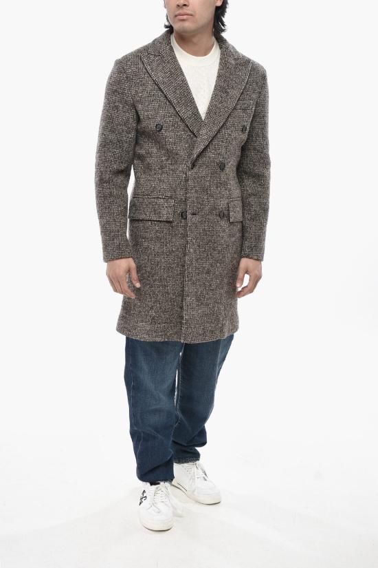  파올로 페코라 코트 24IC1M0N0424610Q2A1 Brown - PAOLO PECORA