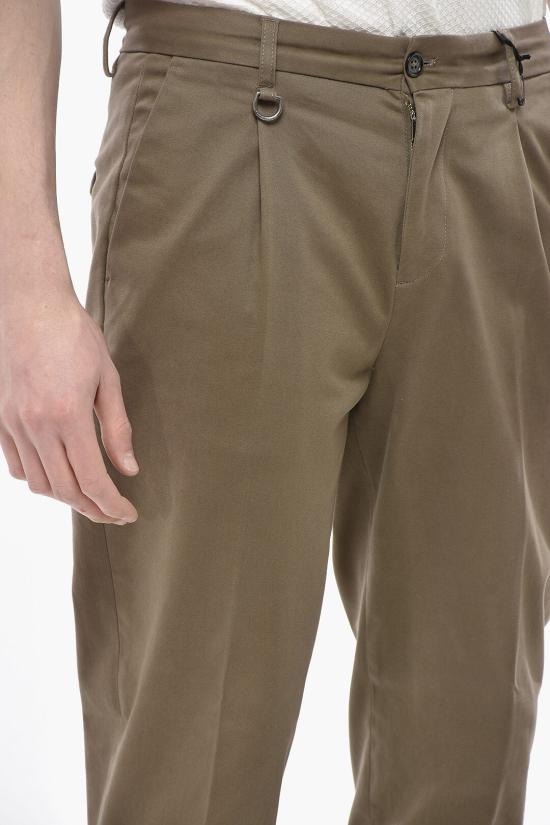  파올로페코라 치노 팬츠 24IC1M0B12AT0021368 Brown - PAOLO PECORA