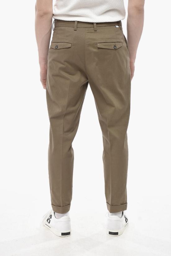  파올로페코라 치노 팬츠 24IC1M0B12AT0021368 Brown - PAOLO PECORA