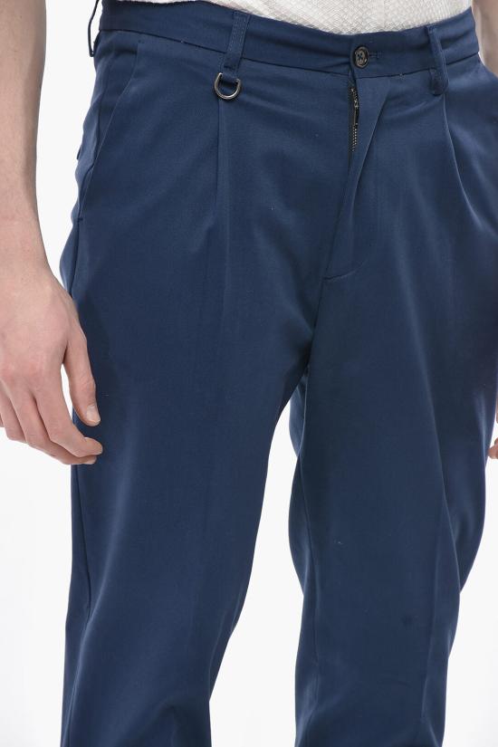  파올로페코라 치노 팬츠 24IC1M0B12AT0026677 Blue - PAOLO PECORA