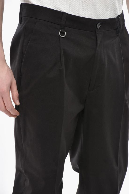  파올로페코라 치노 팬츠 24IC1M0B12AT0029000 Black - PAOLO PECORA