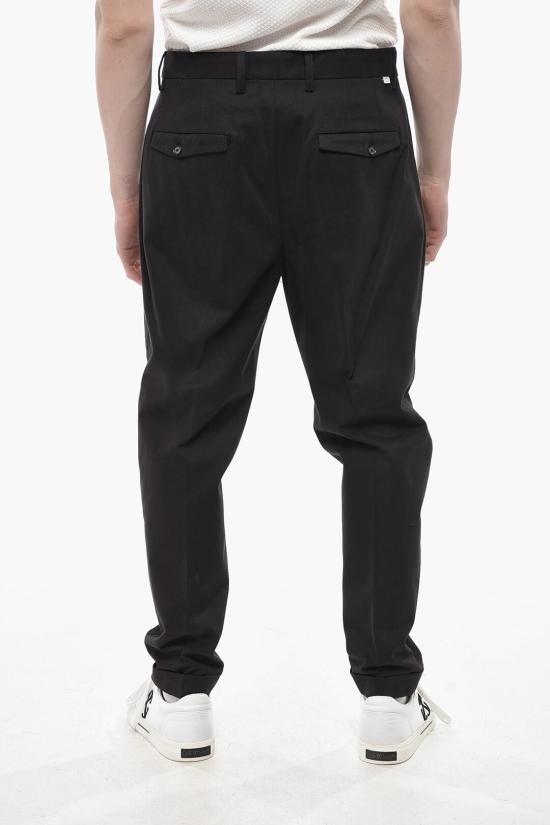  파올로페코라 치노 팬츠 24IC1M0B12AT0029000 Black - PAOLO PECORA