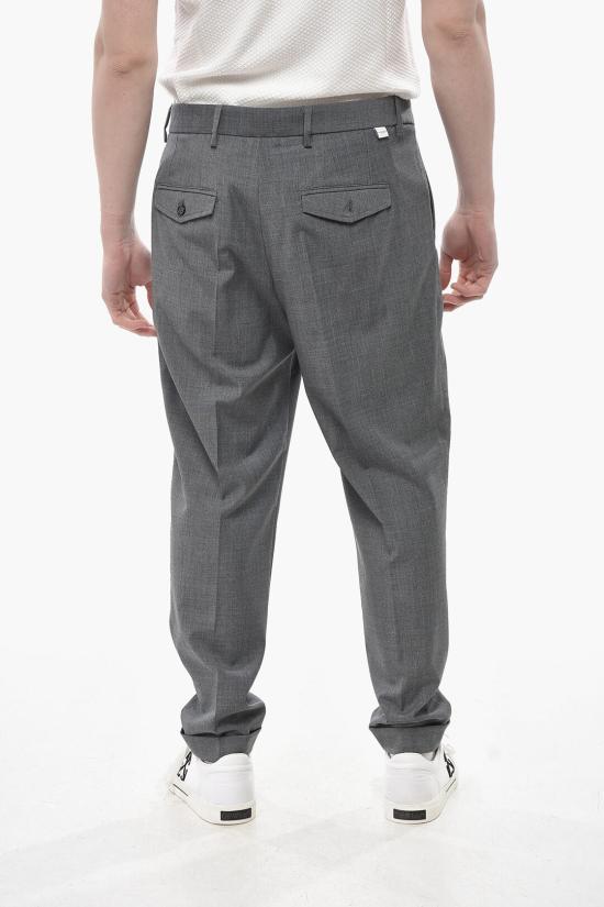  파올로페코라 스트레이트 팬츠 24IC1M0B12830578995 Gray - PAOLO PECORA