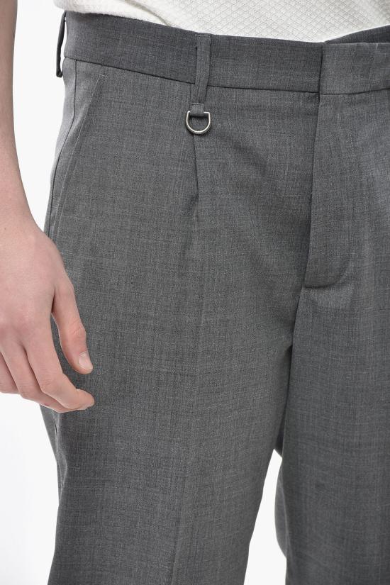  파올로페코라 스트레이트 팬츠 24IC1M0B12830578995 Gray - PAOLO PECORA