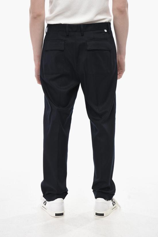  파올로페코라 스트레이트 팬츠 24IC1M0B06151836685 Blue - PAOLO PECORA MILANO