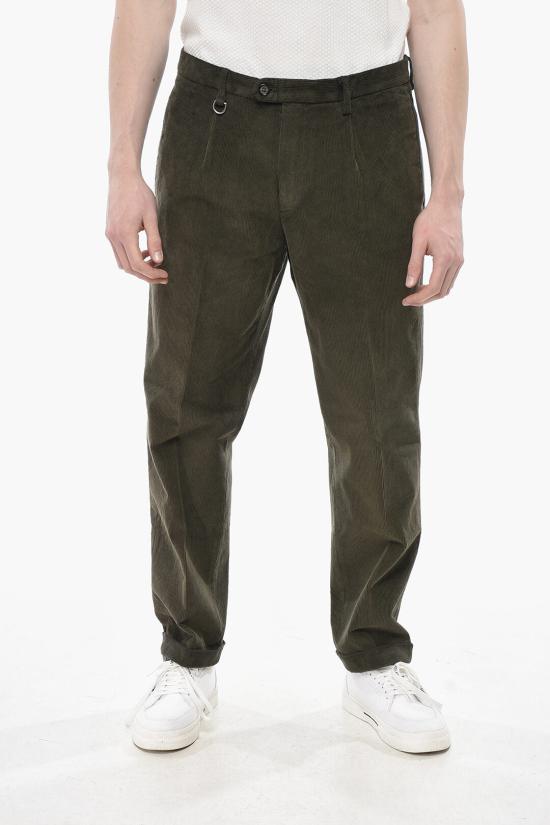  파올로 페코라 치노 팬츠 24IC1M0B064T0015334 Military Green