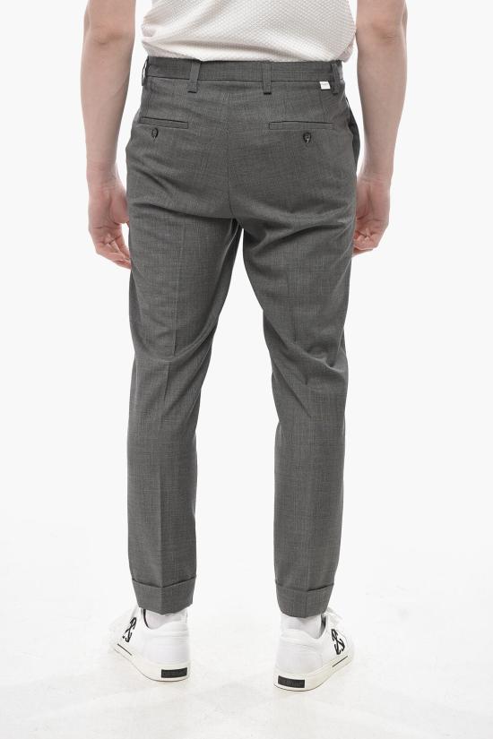  파올로페코라 스트레이트 팬츠 24IC1M0B02130578995 Gray - PAOLO PECORA MILANO