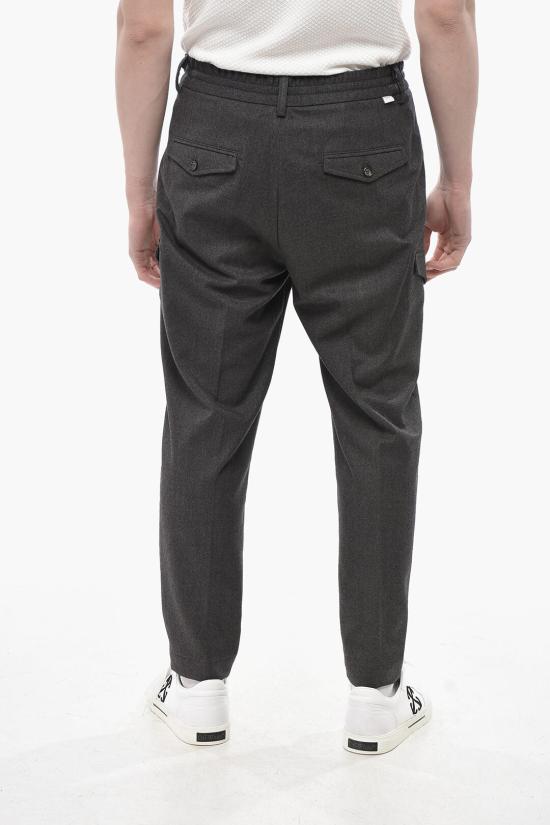  파올로페코라 스트레이트 팬츠 24IC1M0B03251348488 Gray - PAOLO PECORA MILANO