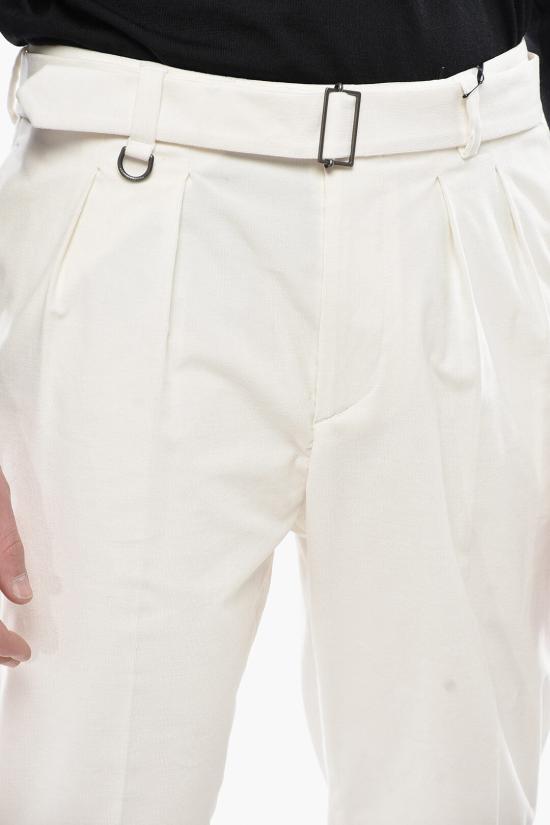  파올로페코라 치노 팬츠 24IC1M0B05101631102 White - PAOLO PECORA