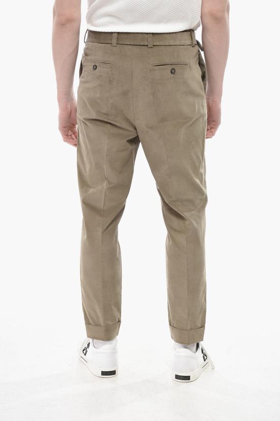  파올로페코라 스트레이트 팬츠 24IC1M0B05101631193 Brown - PAOLO PECORA MILANO