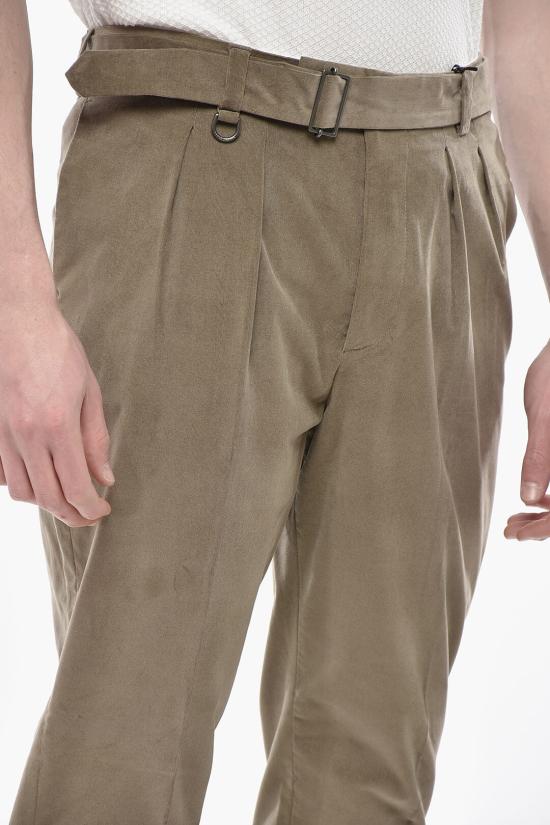  파올로페코라 스트레이트 팬츠 24IC1M0B05101631193 Brown - PAOLO PECORA MILANO