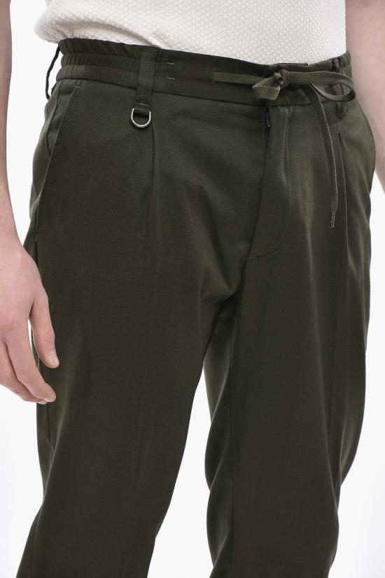  파올로페코라 스트레이트 팬츠 24IC1M0B01151835334 Military Green - PAOLO PECORA MILANO