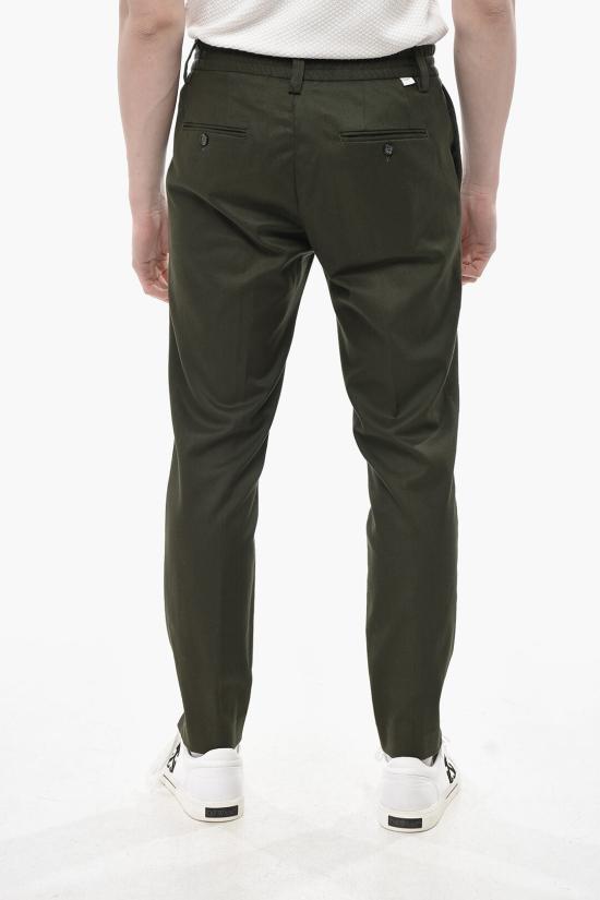  파올로페코라 스트레이트 팬츠 24IC1M0B01151835334 Military Green - PAOLO PECORA MILANO