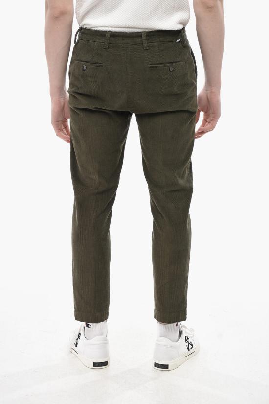  파올로페코라 치노 팬츠 24IC1M0B023T0015334 Military Green - PAOLO PECORA