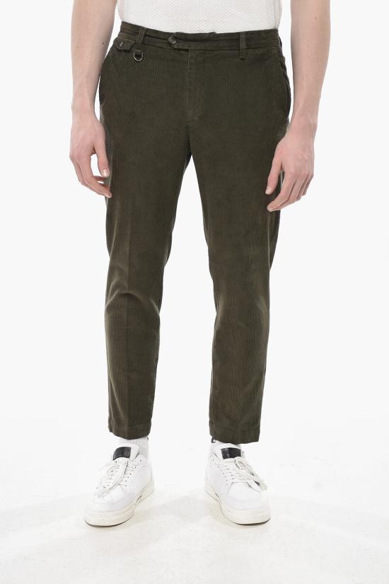  파올로페코라 치노 팬츠 24IC1M0B023T0015334 Military Green