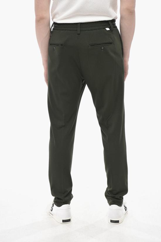  파올로페코라 스트레이트 팬츠 24IC1M0B01347015334 Military Green - PAOLO PECORA MILANO