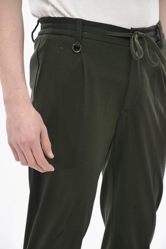  파올로페코라 스트레이트 팬츠 24IC1M0B01347015334 Military Green - PAOLO PECORA MILANO