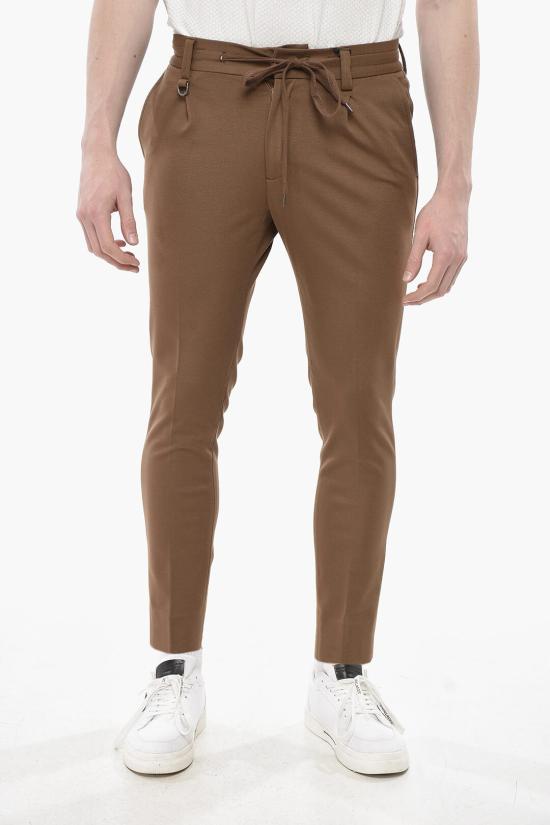  파올로페코라 치노 팬츠 24IC1M0B01347011181 Brown