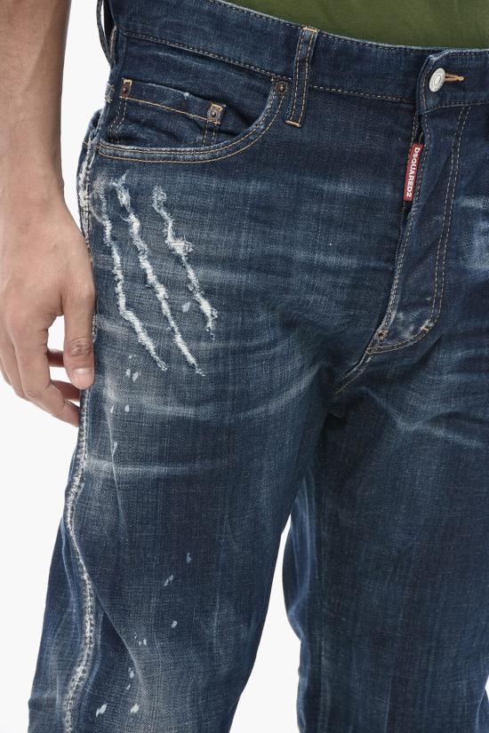  디스퀘어드2 데님 팬츠 S74LB1558 S30342 470 Blue - DSQUARED2