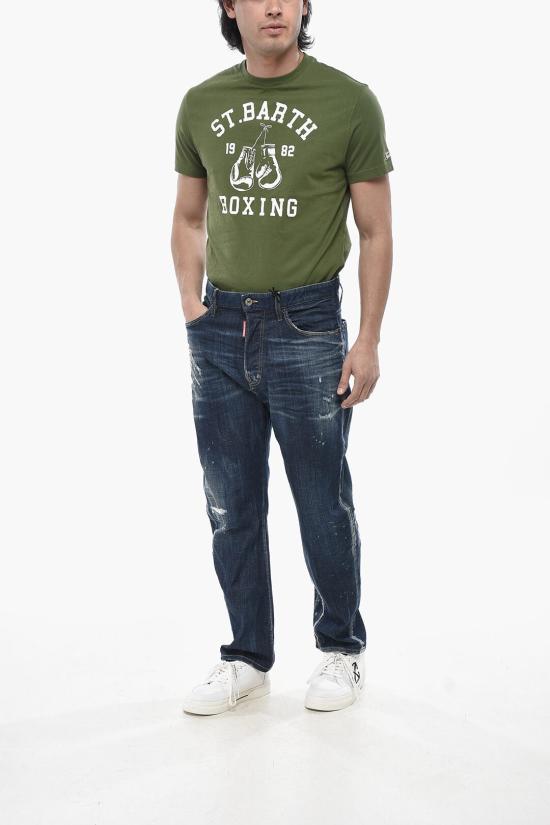  디스퀘어드2 데님 팬츠 S74LB1558 S30342 470 Blue - DSQUARED2