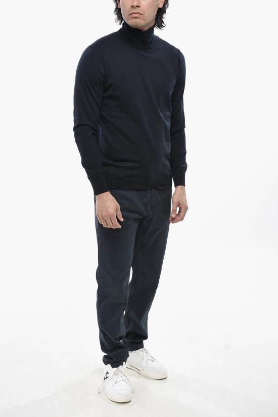  파올로페코라 터틀넥 24IC1M0A003F0016462 Blue - PAOLO PECORA