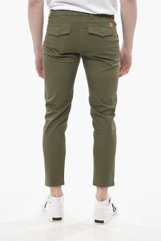  디파트먼트5 스트레이트 팬츠 PRINCE VE460GMILITARE Green - DEPARTMENT 5