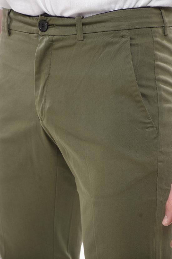  디파트먼트5 스트레이트 팬츠 PRINCE VE460GMILITARE Green - DEPARTMENT 5