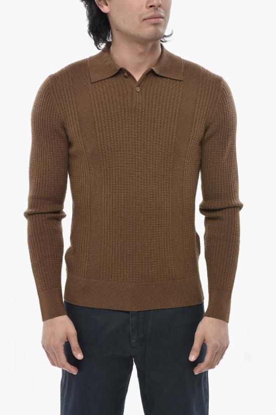  파올로페코라 스웨터 24IC1M0A038F0091181 Brown