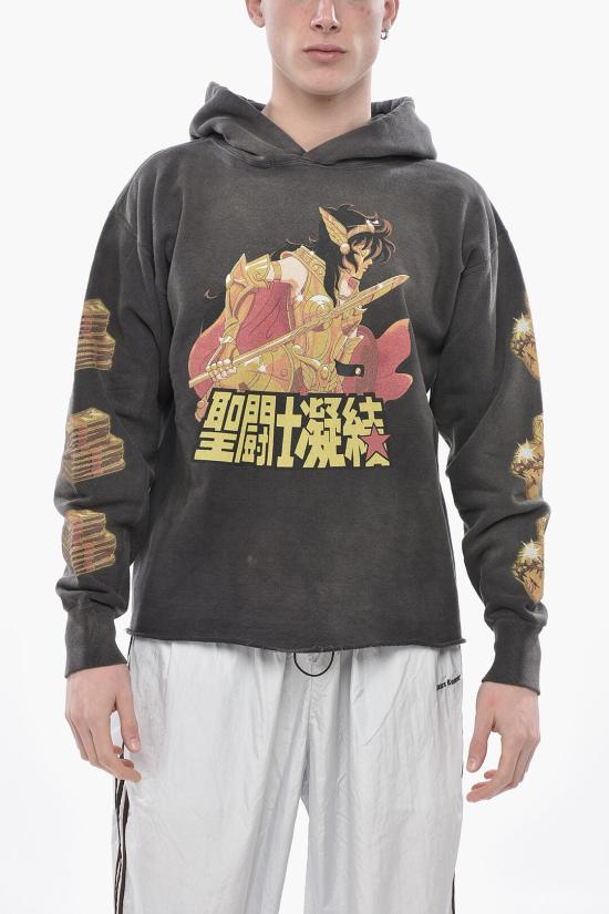  세인트 미카엘 후드 티셔츠 SMA230000C06 BLACK Gray