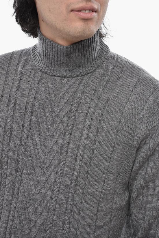  파올로페코라 터틀넥 24IC1M0A047F0098994 Gray - PAOLO PECORA
