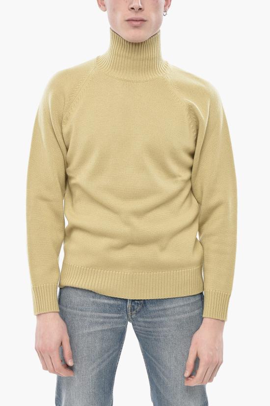  파올로페코라 터틀넥 24IC1M0A052F0093224 Yellow