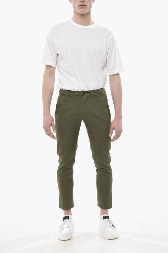  디파트먼트5 치노 팬츠 PRINCE VE460BMILITARE Green - DEPARTMENT 5