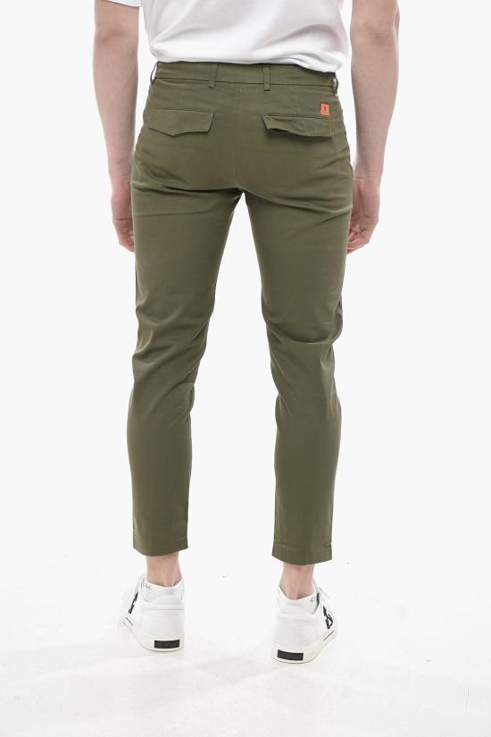  디파트먼트5 치노 팬츠 PRINCE VE460BMILITARE Green - DEPARTMENT 5