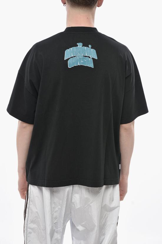  본사이 반팔 티셔츠 TS002 ACIDBLACK - BONSAI