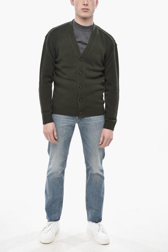  파올로페코라 가디건 24IC1M0A073F0065334 Green - PAOLO PECORA